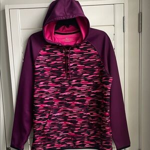 Nike Therma-Fit Pink & purple camo hoodie